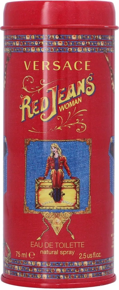 Versace Red Jeans Damesparfum Eau de Toilette 75ml