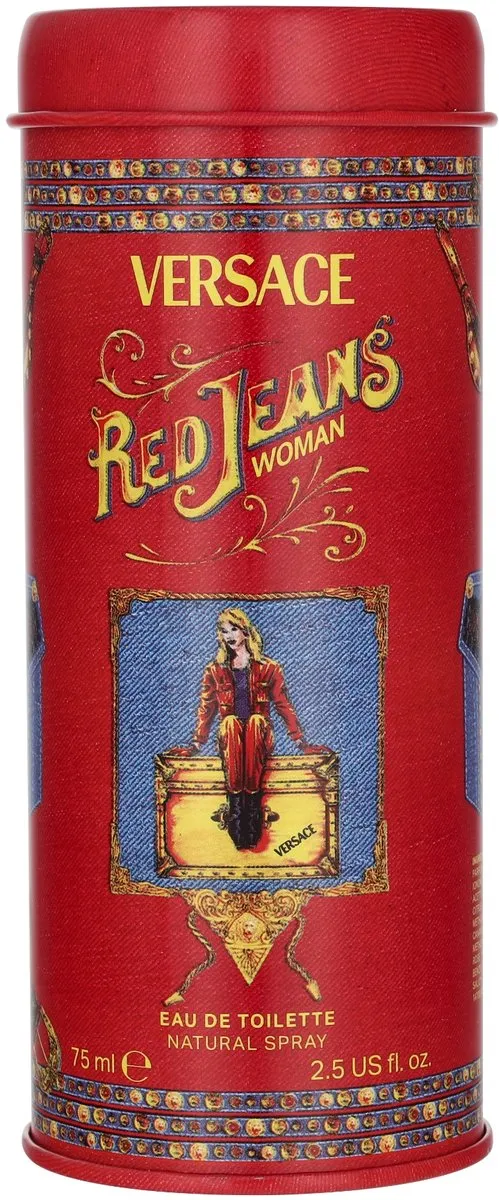 Versace Red Jeans Damesparfum Eau de Toilette 75ml