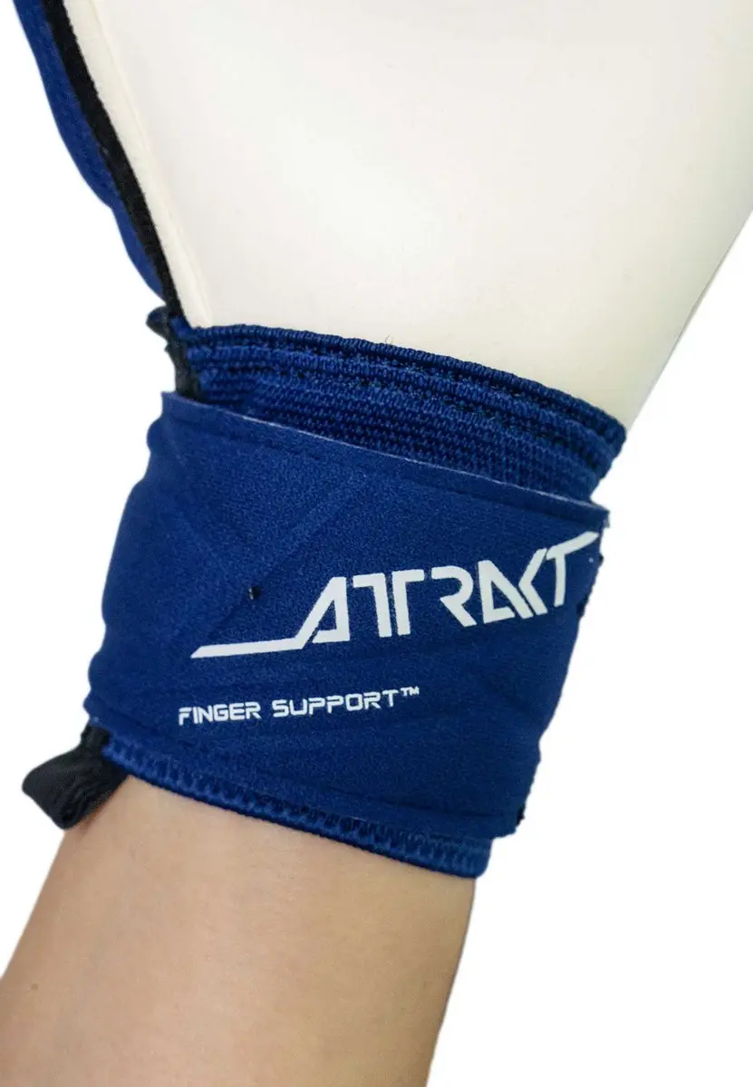 Reusch Torwarthandschuhe Attrakt Freegel Gold X Jr 4 - Blauw-wit