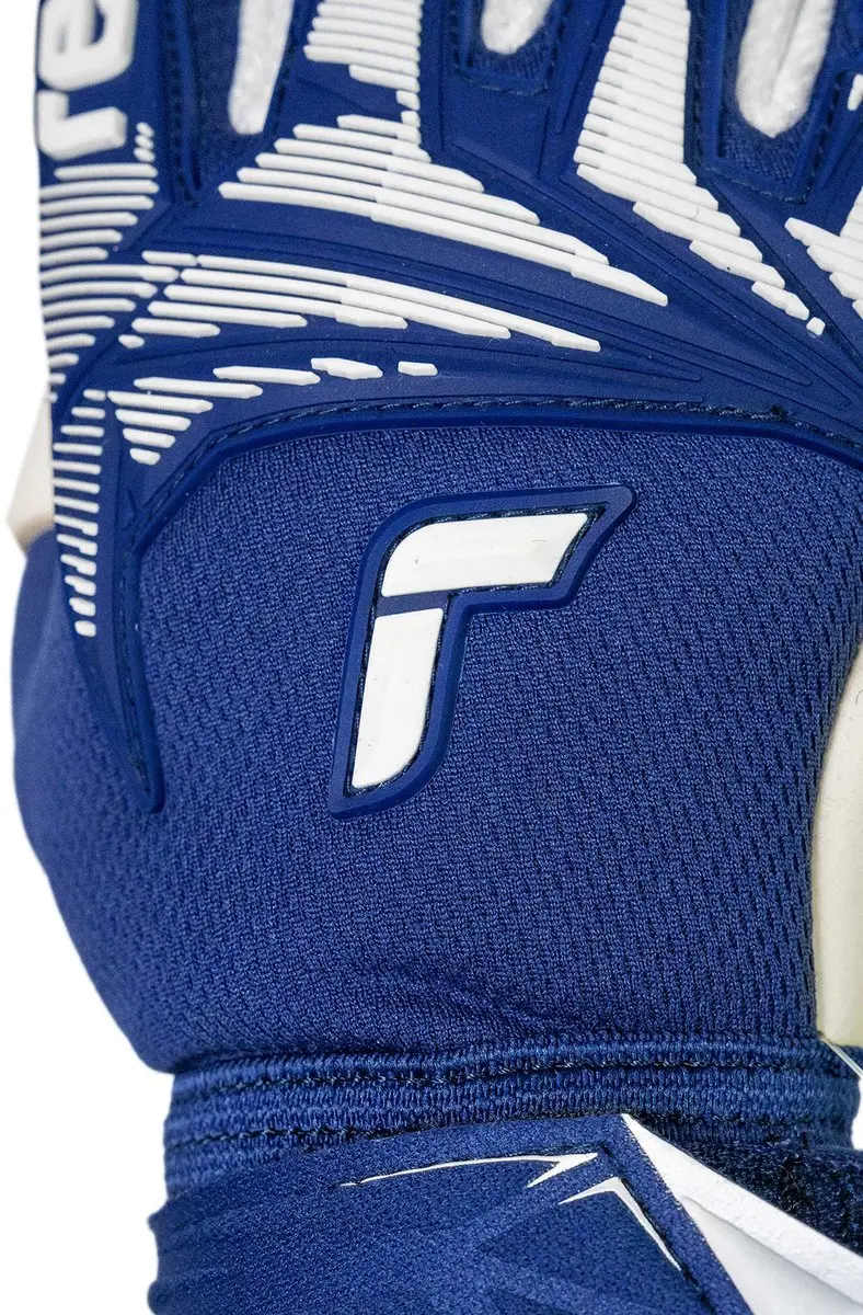 Reusch Torwarthandschuhe Attrakt Freegel Gold X Jr 4 - Blauw-wit - afbeelding 6 van 6