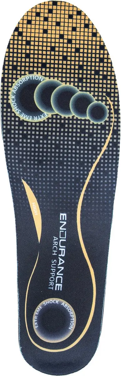 ENDURANCE Einlegesohle Arch Support High - Paar 35-38