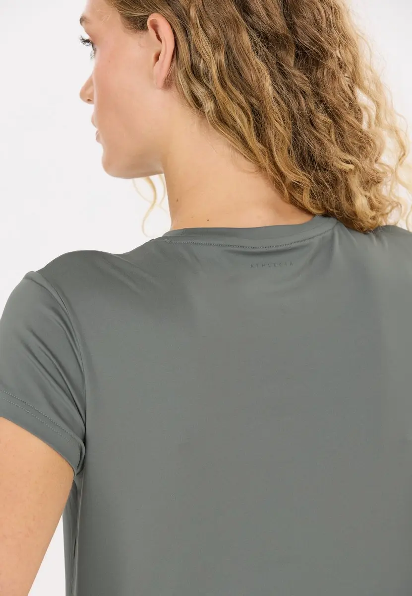 Athlecia Almi V2 W Training T-shirt Dames - Grijs