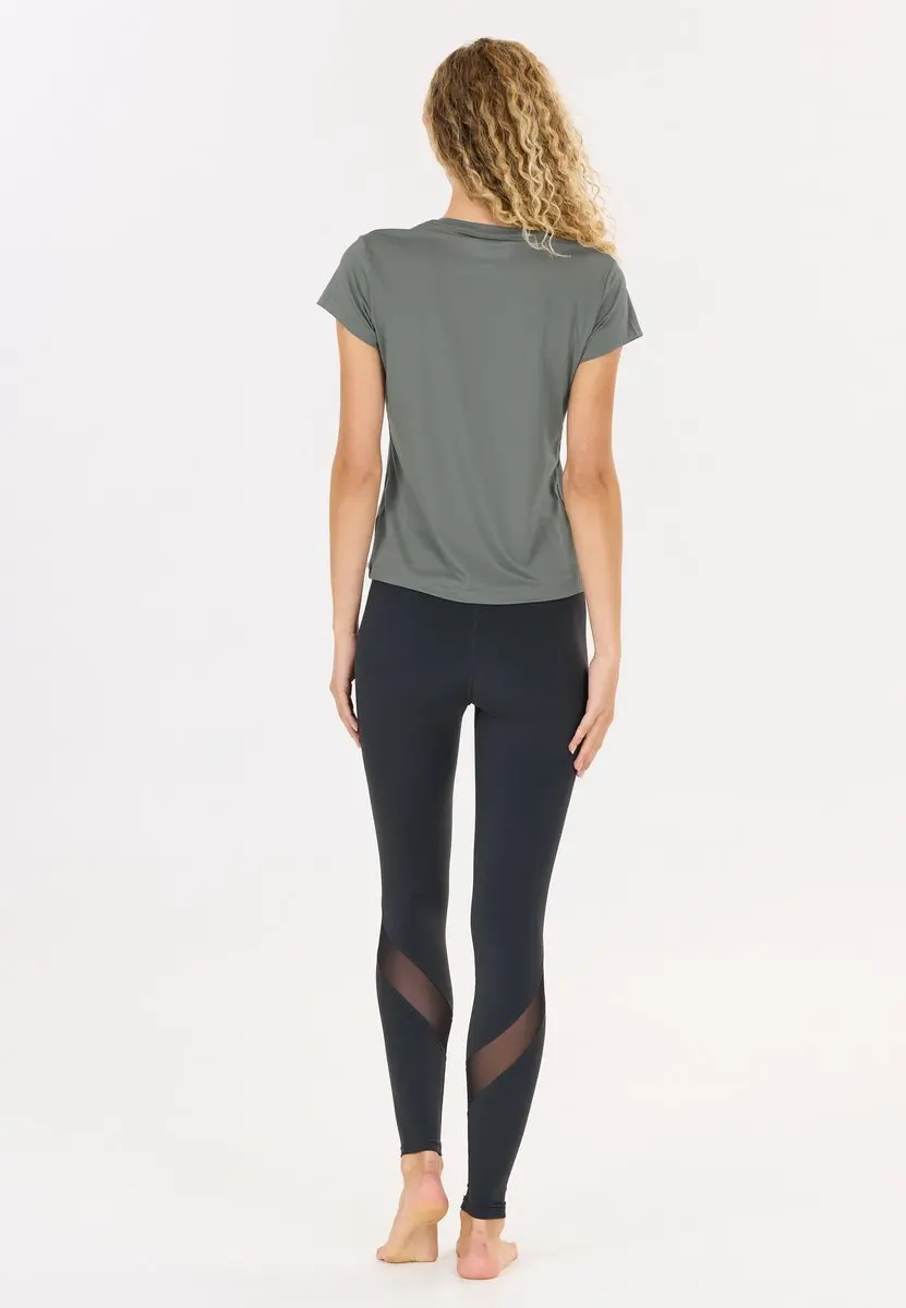 Athlecia Almi V2 W Training T-shirt Dames - Grijs - afbeelding 6 van 6