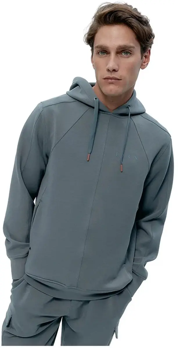 Born Living Yoga Grau Sweatshirt - Grijs - S