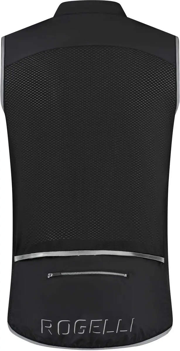 Rogelli Core Heren Bodyvest ROG351678 - Winddicht - Zwart - 6XL