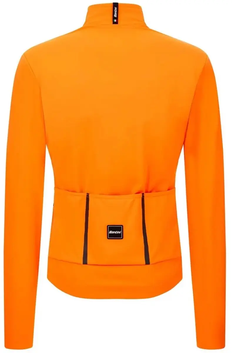 Santini Windbloc Thermo Winterjas - Orange Fluo XL