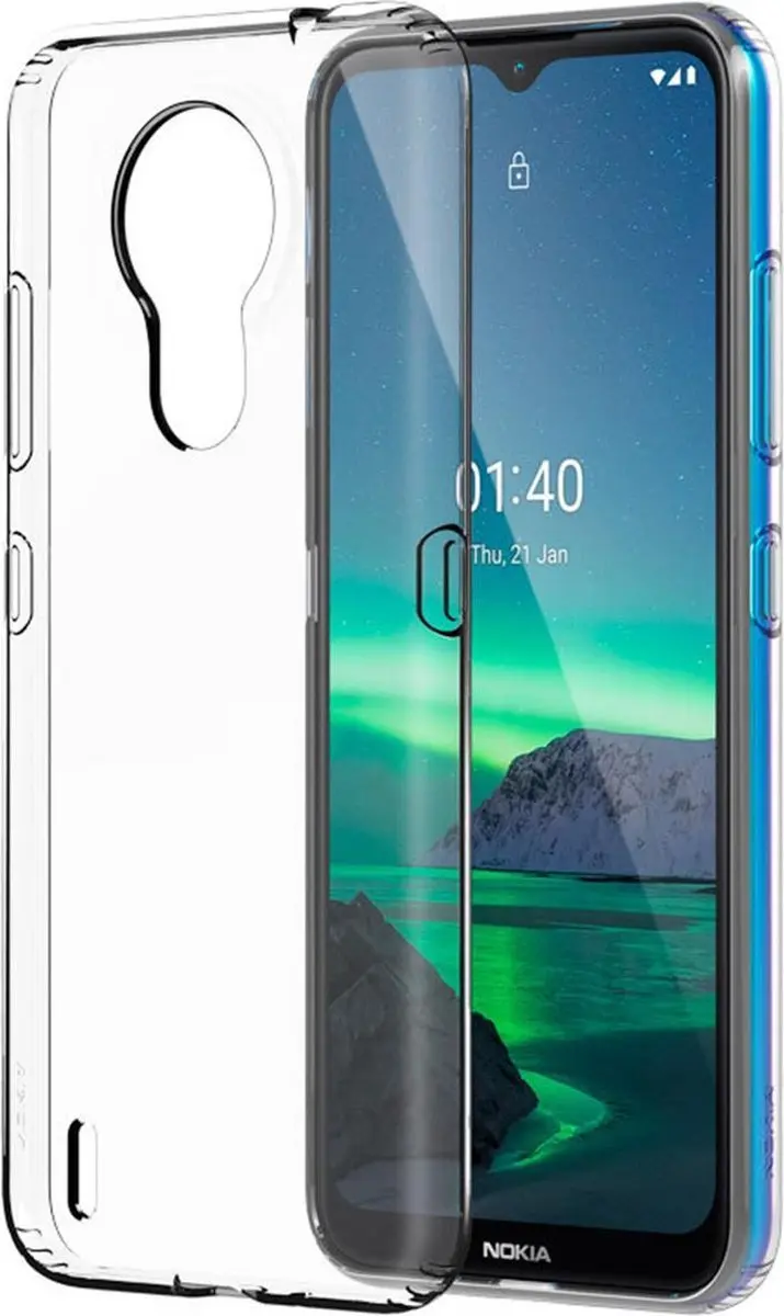 Nokia Hoesje Siliconen Geschikt voor Nokia 1.4