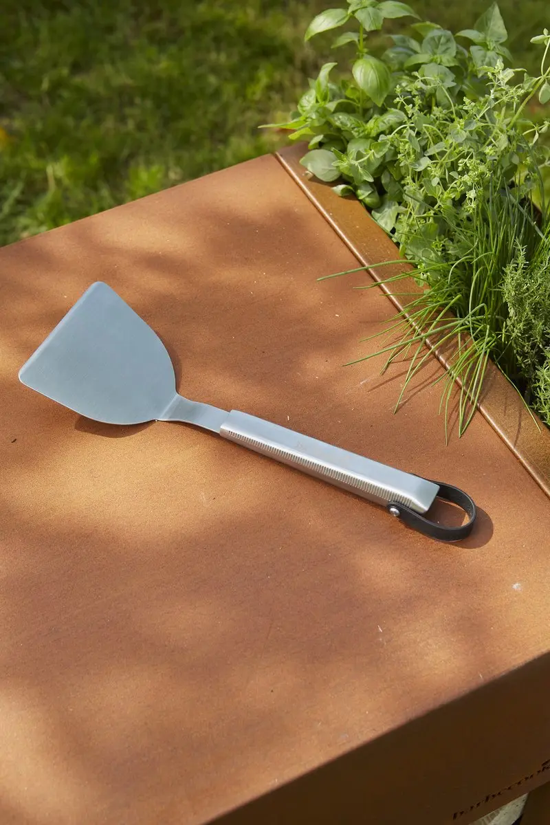 Barbecook Premium Plancha Spatel RVS 33cm - Zilvergrijs - afbeelding 3 van 6