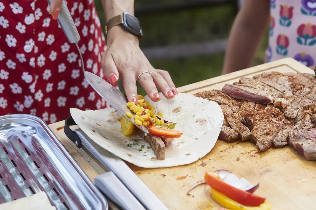 Barbecook Premium Plancha Spatel RVS 33cm - Zilvergrijs - afbeelding 5 van 6