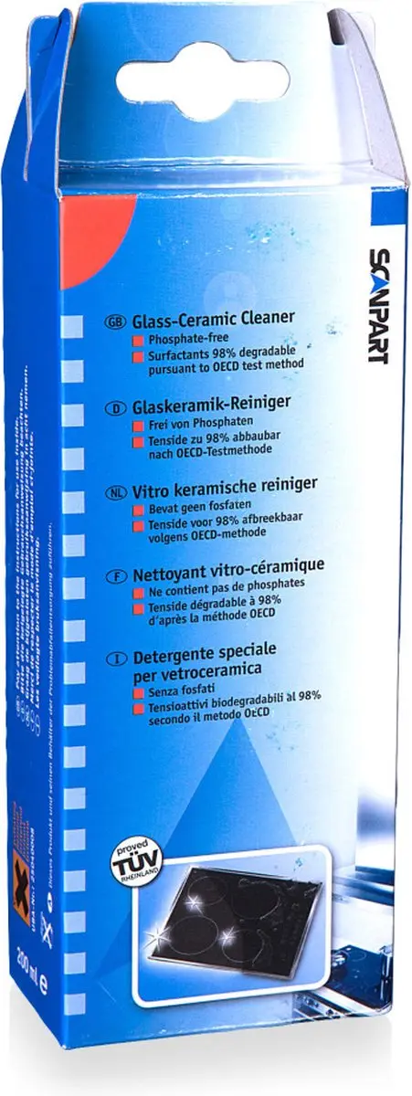 Scanpart Kookplaatreiniger 250ml - Universeel
