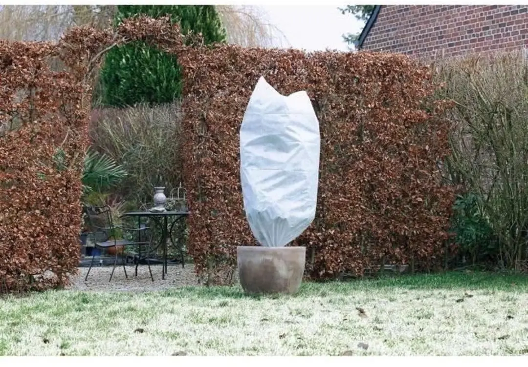 Nature Winterhoes H100 x Ø50cm - 3 Stuks Wit - afbeelding 6 van 6