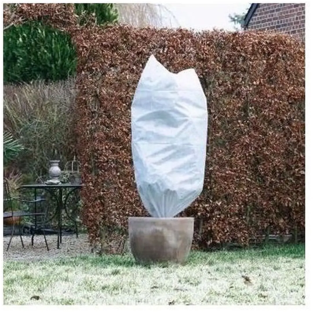 Nature Winterhoes H100 x Ø50cm - 3 Stuks Wit - afbeelding 5 van 6
