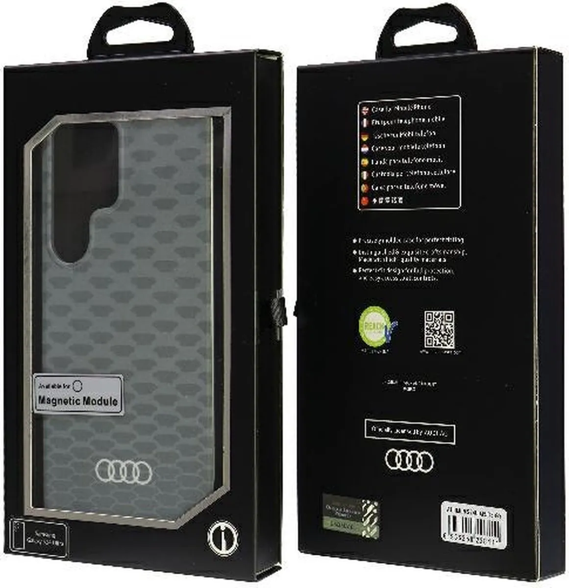 Audi IML Stikpatroon MagSafe Case S24 Ultra - AU-IMLMS24U-Q5/D3 - Grijs - afbeelding 4 van 6