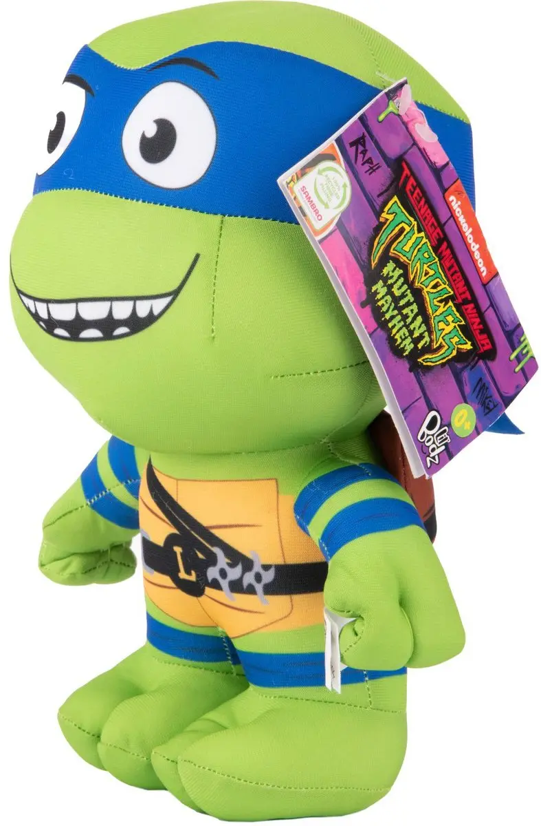 Nickelodeon Ninja Turtles Lil Bodz Knuffel 30cm - Multicolor - afbeelding 2 van 3
