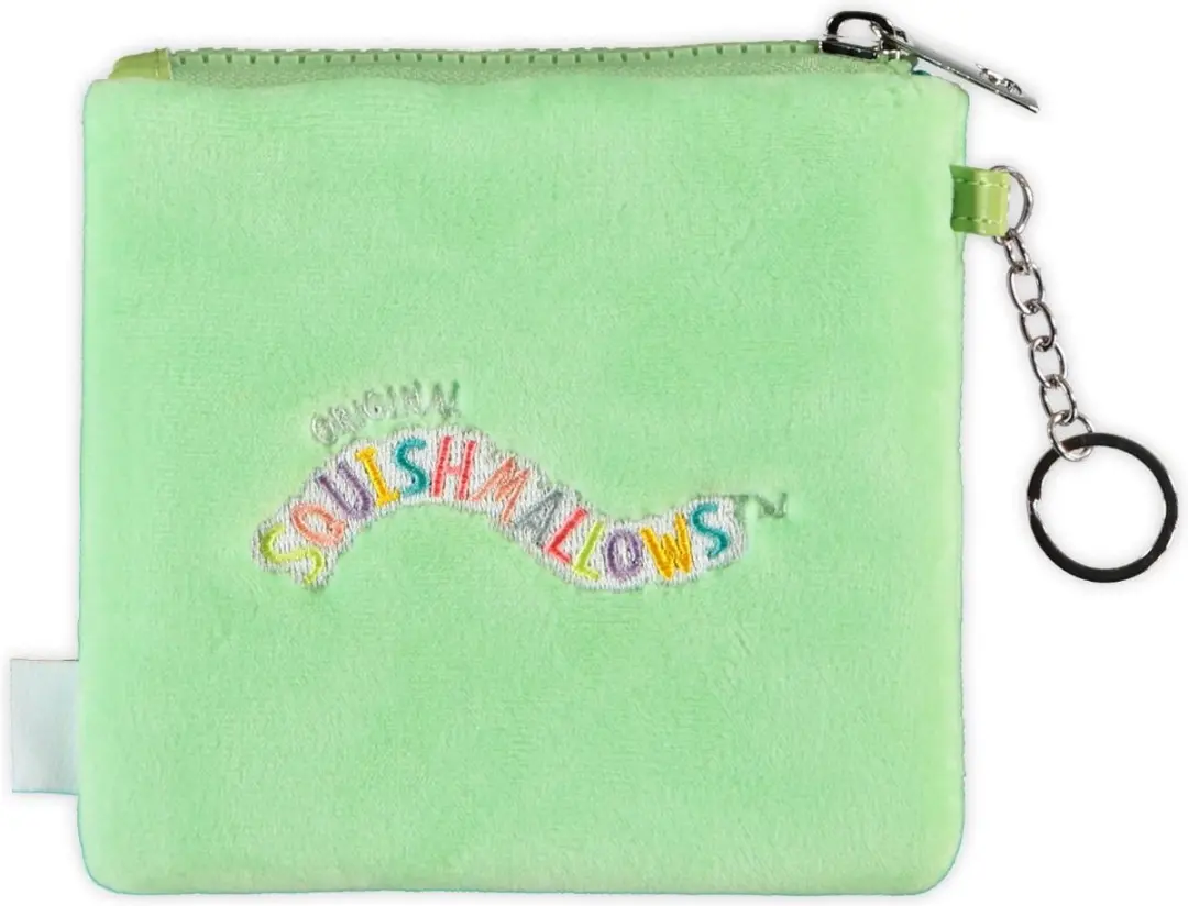 Squishmallows Mixed Squish Fluffy Groen Beugelportemonnee