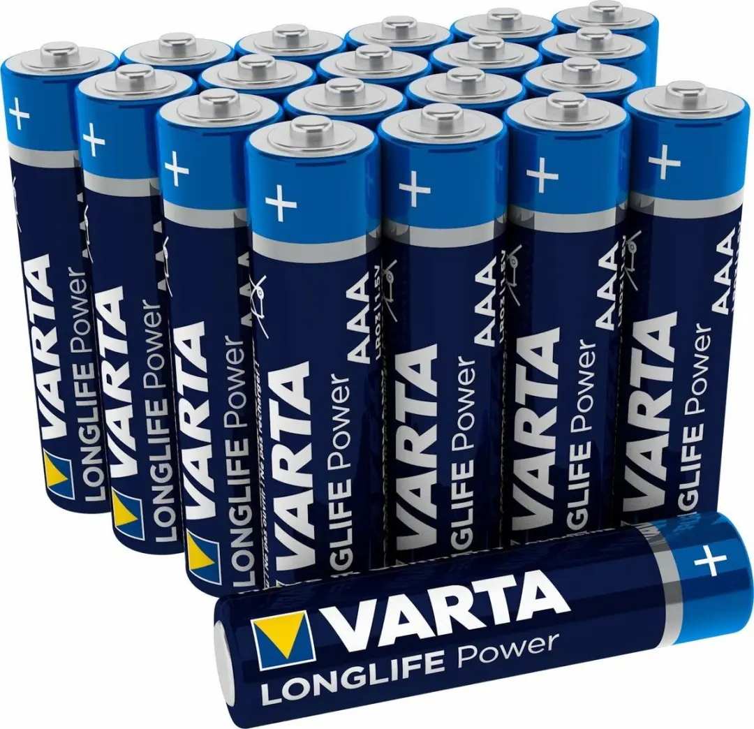 Varta Longlife Power AAA - 1250mAh - 20 Stuks