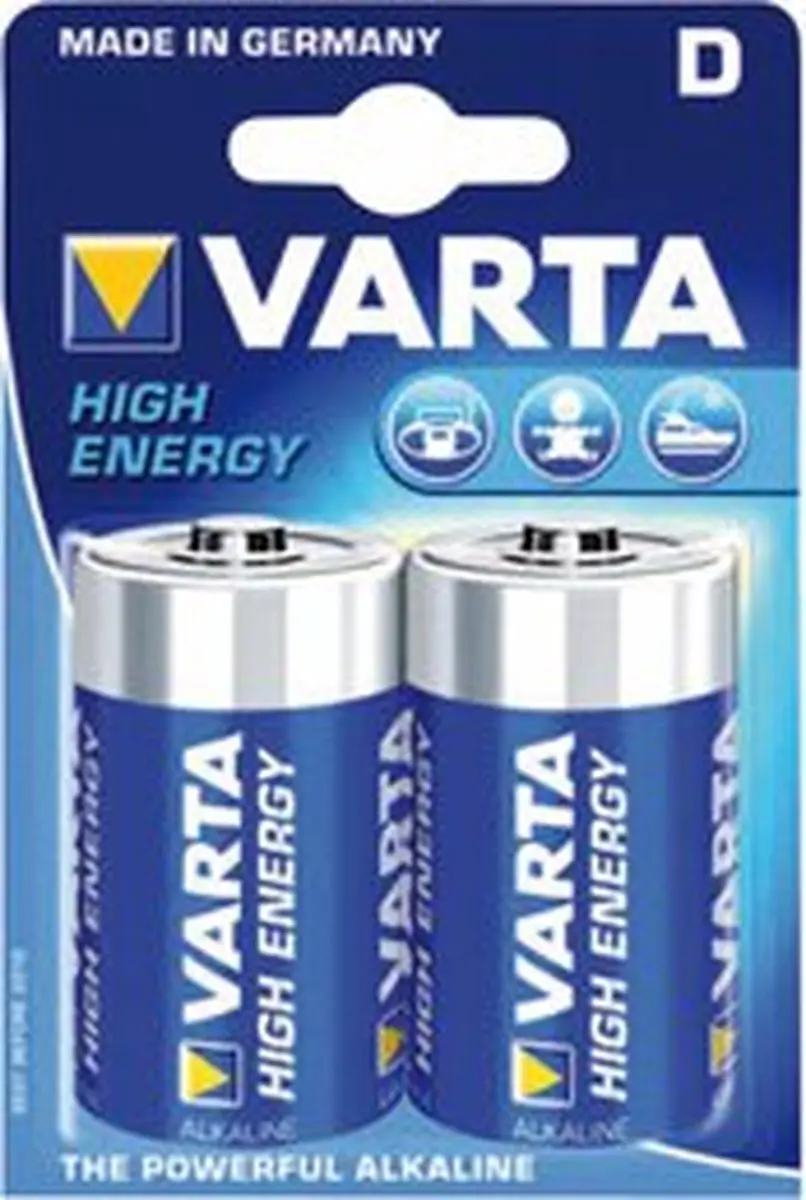 Varta D Batterijen - 2 Stuks
