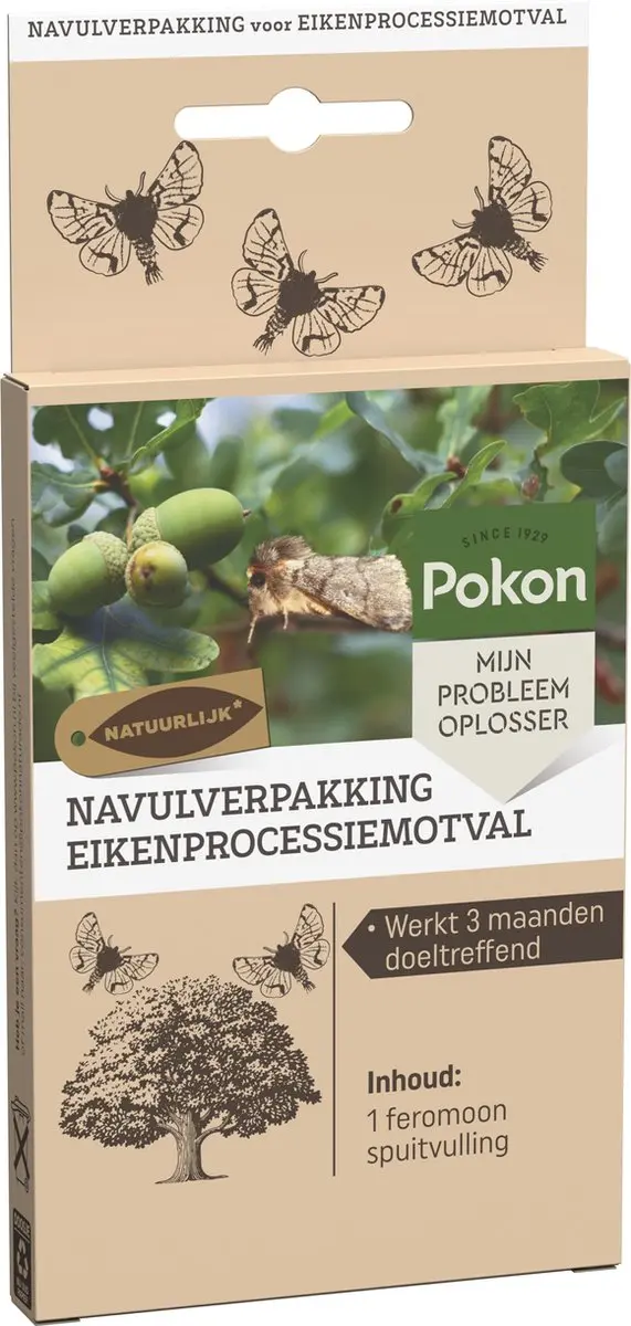 Pokon Eikenprocessiemotval Navul - 1 Feromooncapsule - afbeelding 2 van 4