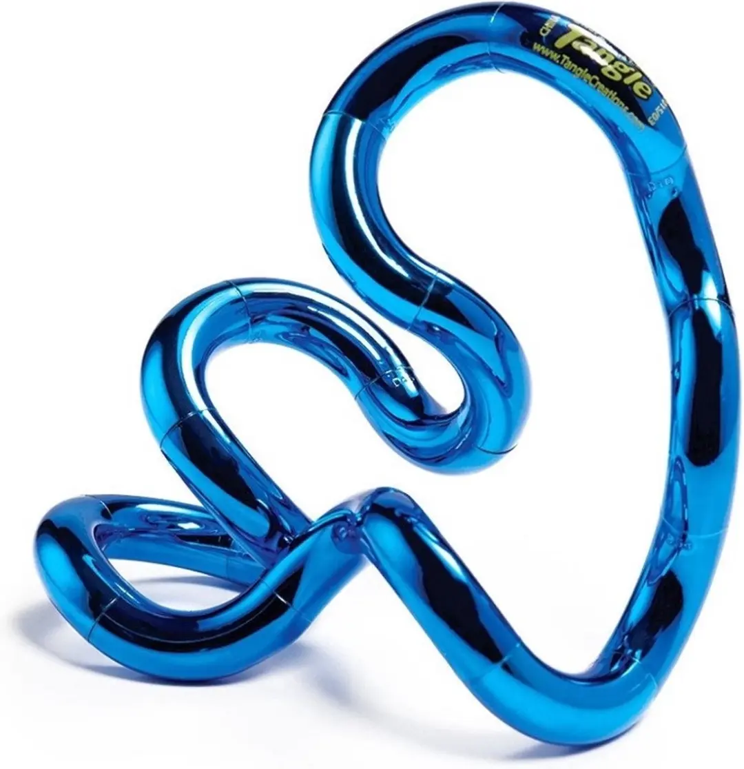 ZURU Tangle Metallic Fidget Toy - Blauw - afbeelding 2 van 5