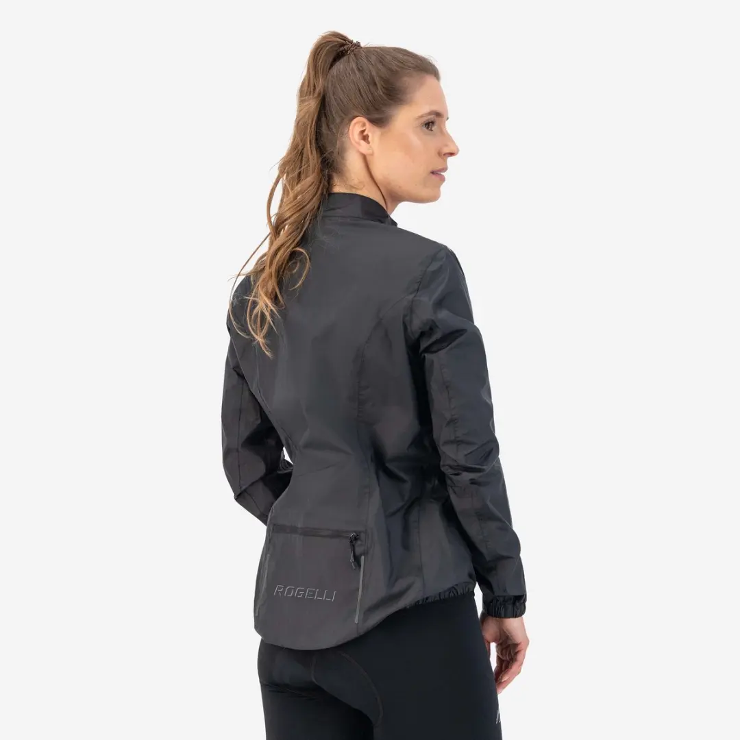Rogelli Core Dames Regenjack ROG351692 - Zwart