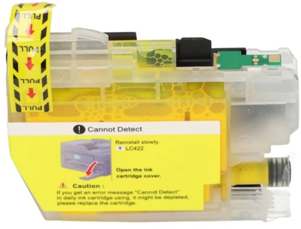 PrintAbout LC-422XLY Inktcartridge Geel - 1650 pagina's