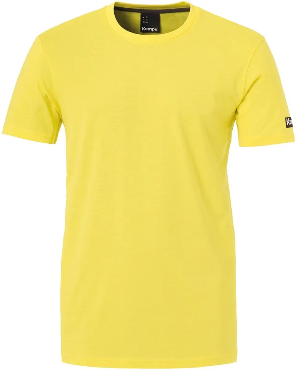 Kempa Team T-Shirt LimoenGeel Maat L