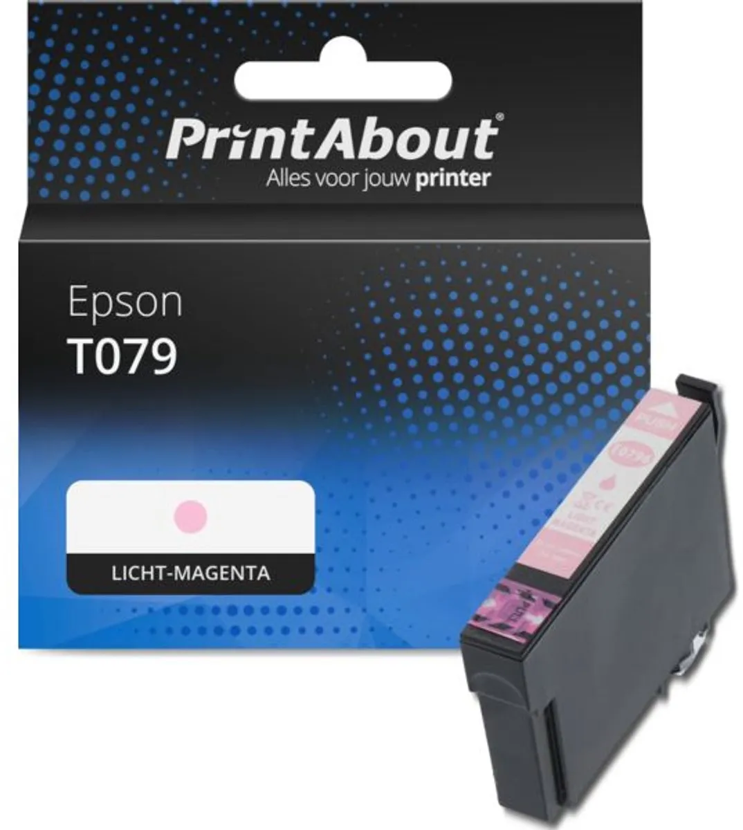 PrintAbout Epson T0796 Licht-magenta Inktcartridge