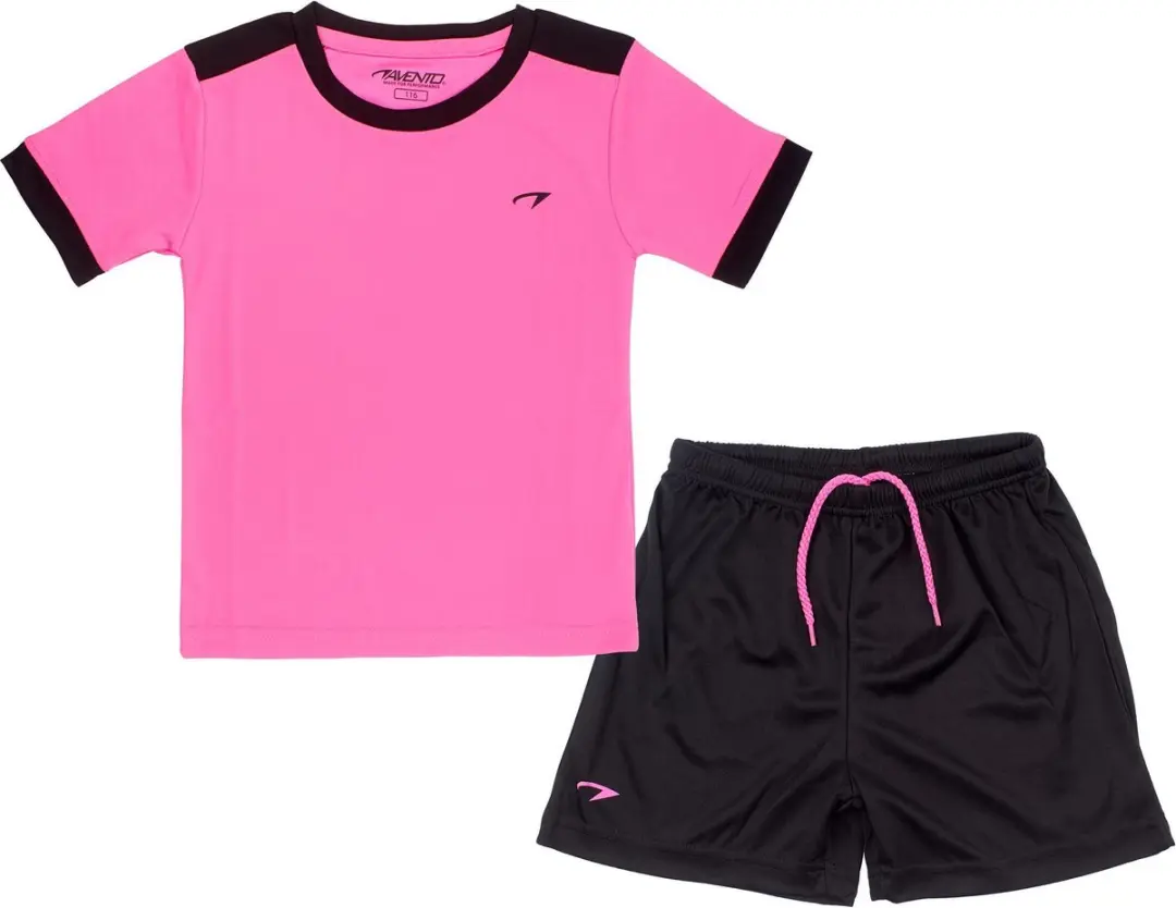 Avento Sportset Madrid Junior 92 - Fluorroze/Zwart