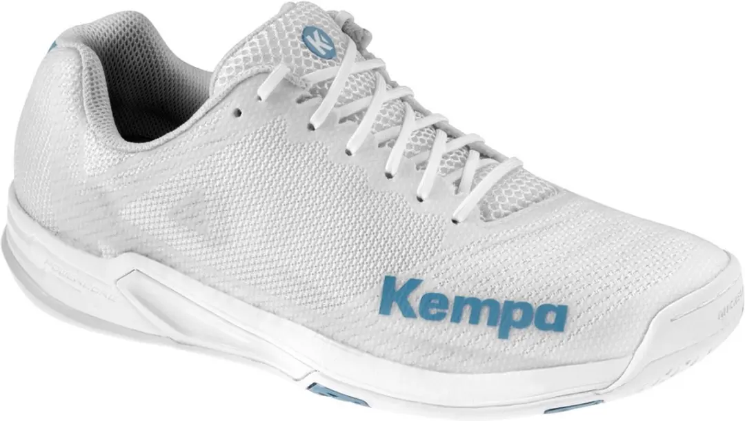 Kempa Damen Handballschuhe Wing 2.0 W 2008550 Weiß/Aqua-3,5
