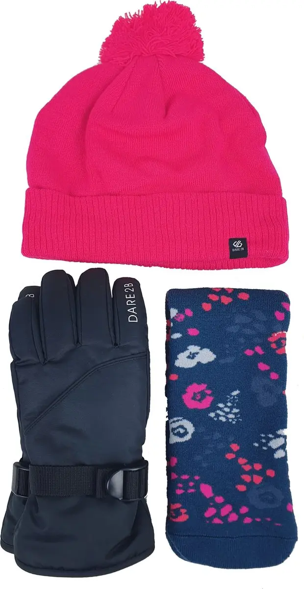 Dare2B Girls Ski Accessories Set (8-10Jaar)