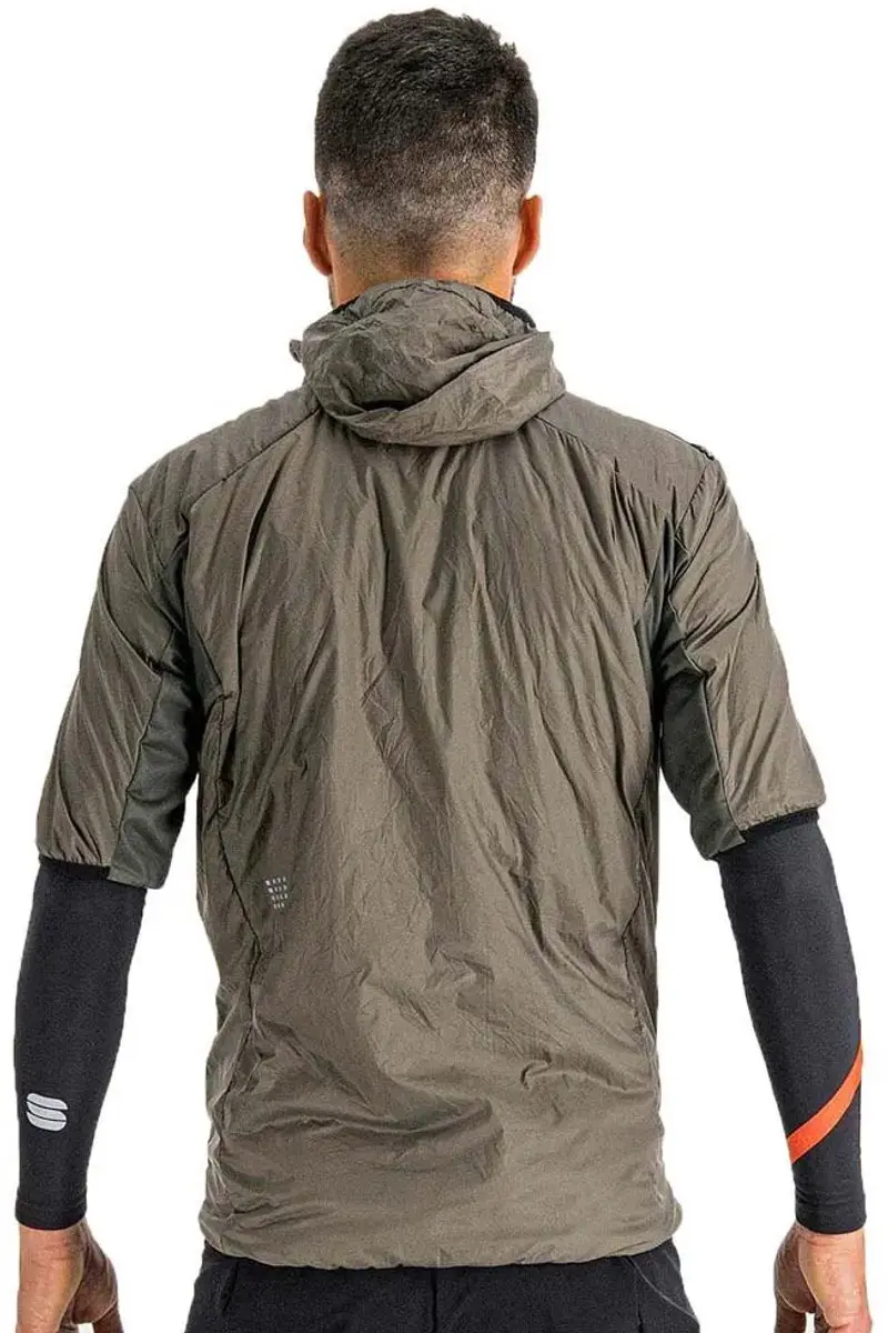 Sportful Supergirara Puffy Kortmouwjas Grijs XL Man