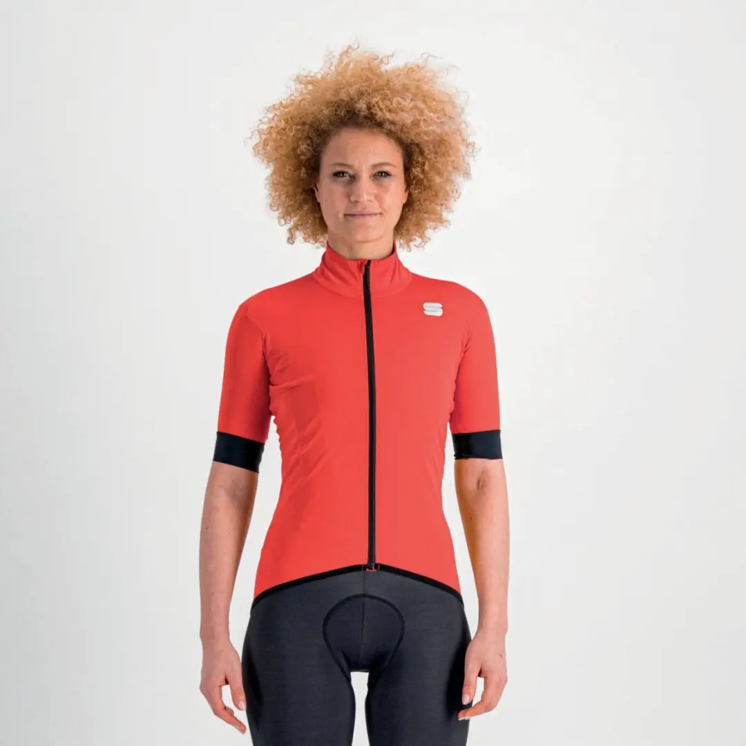 Sportful FIANDRE LIGHT NORAIN fietsjas korte mouwen Dames Pompelmo