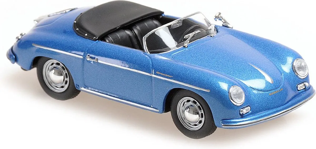 Porsche 356 Speedster 1956 - 1:43 MaXichamps - Blauw Metallic
