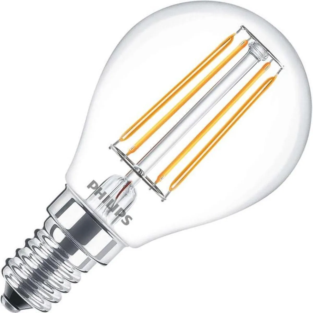 Philips Classic LEDLuster E14 P45 4.3W Warm Wit - afbeelding 3 van 3