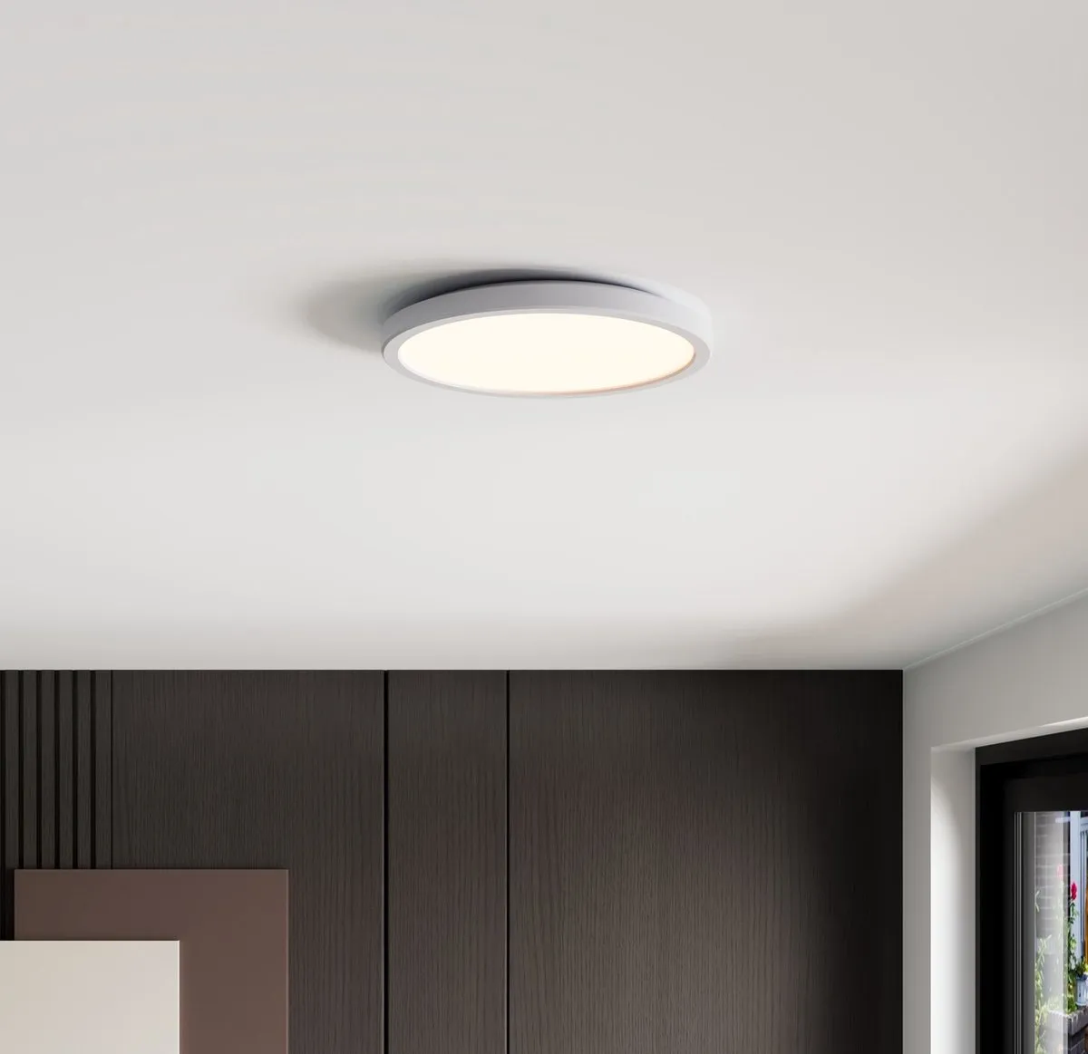 LEDVION Plafondlamp Ø24.4cm 24W 3000K - Wit