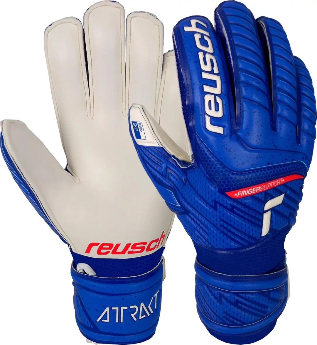 Reusch Attrakt Grip Finger Support Junior Keepershandschoenen Kinderen