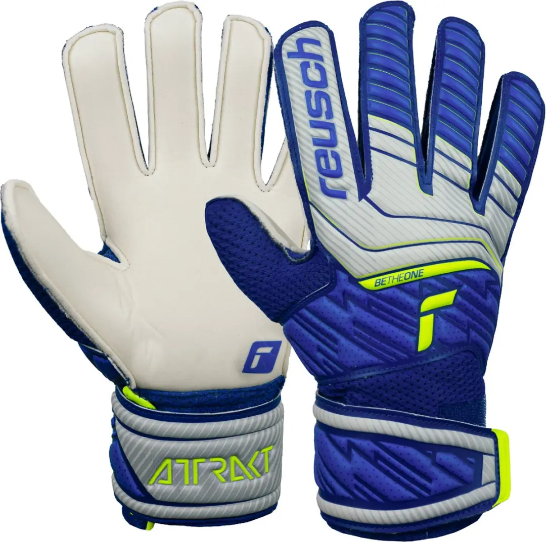 Reusch Attrakt Solid Keepershandschoenen Junior  KeepershandschoenenKinderen
