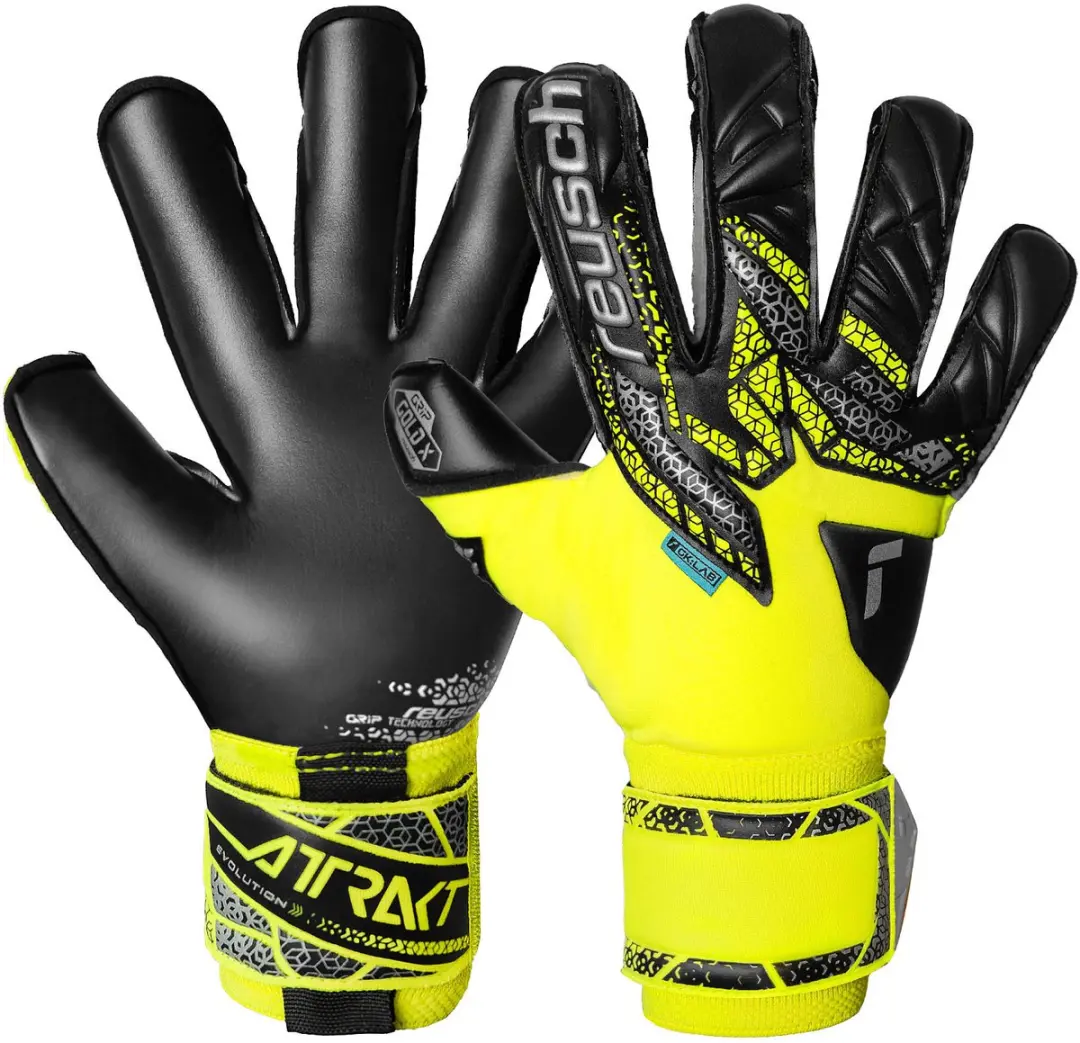 Reusch Attrakt Gold X Evolution Keepershandschoenen Geel 8