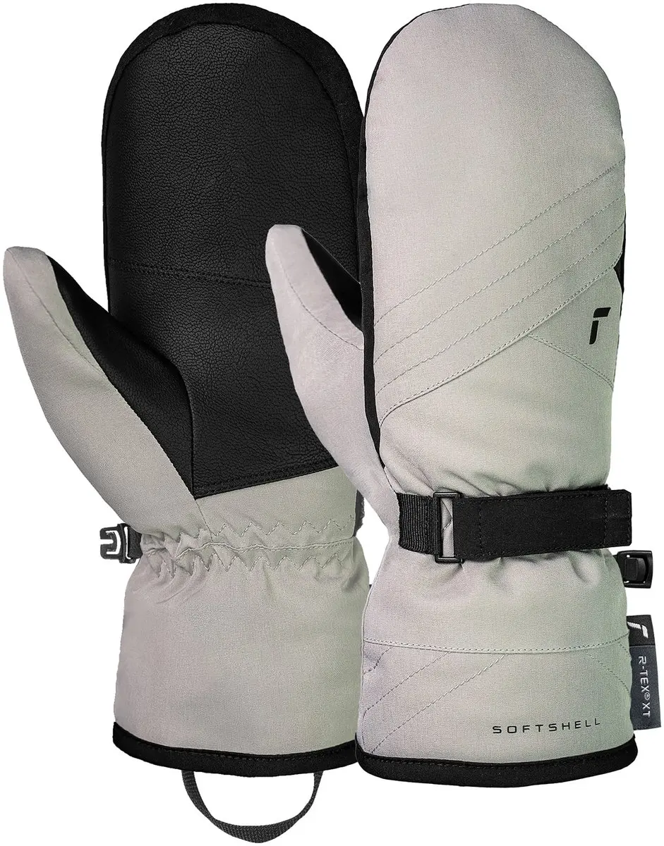 Reusch Alena R-Tex XT Ski- en snowboardwanten dames Licht grijs 8.5