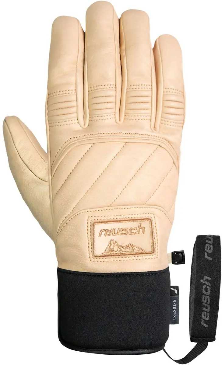 Reusch Legacy R-TEX XT Skihandschoenen - Beige/Zwart - afbeelding 6 van 6