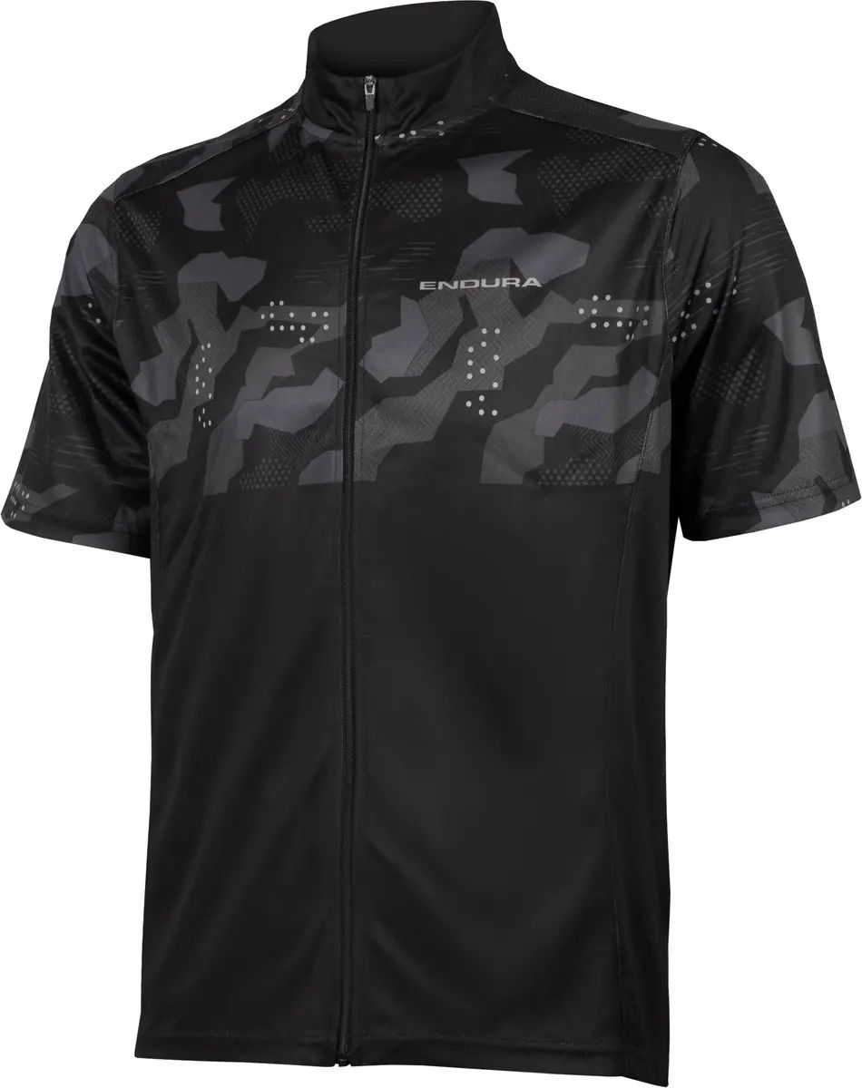Endura Hummvee Ray Korte Mouw Wielertrui Zwart M Man