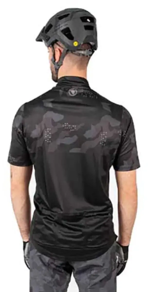 Endura Hummvee Ray Korte Mouw Wielertrui M - Zwart