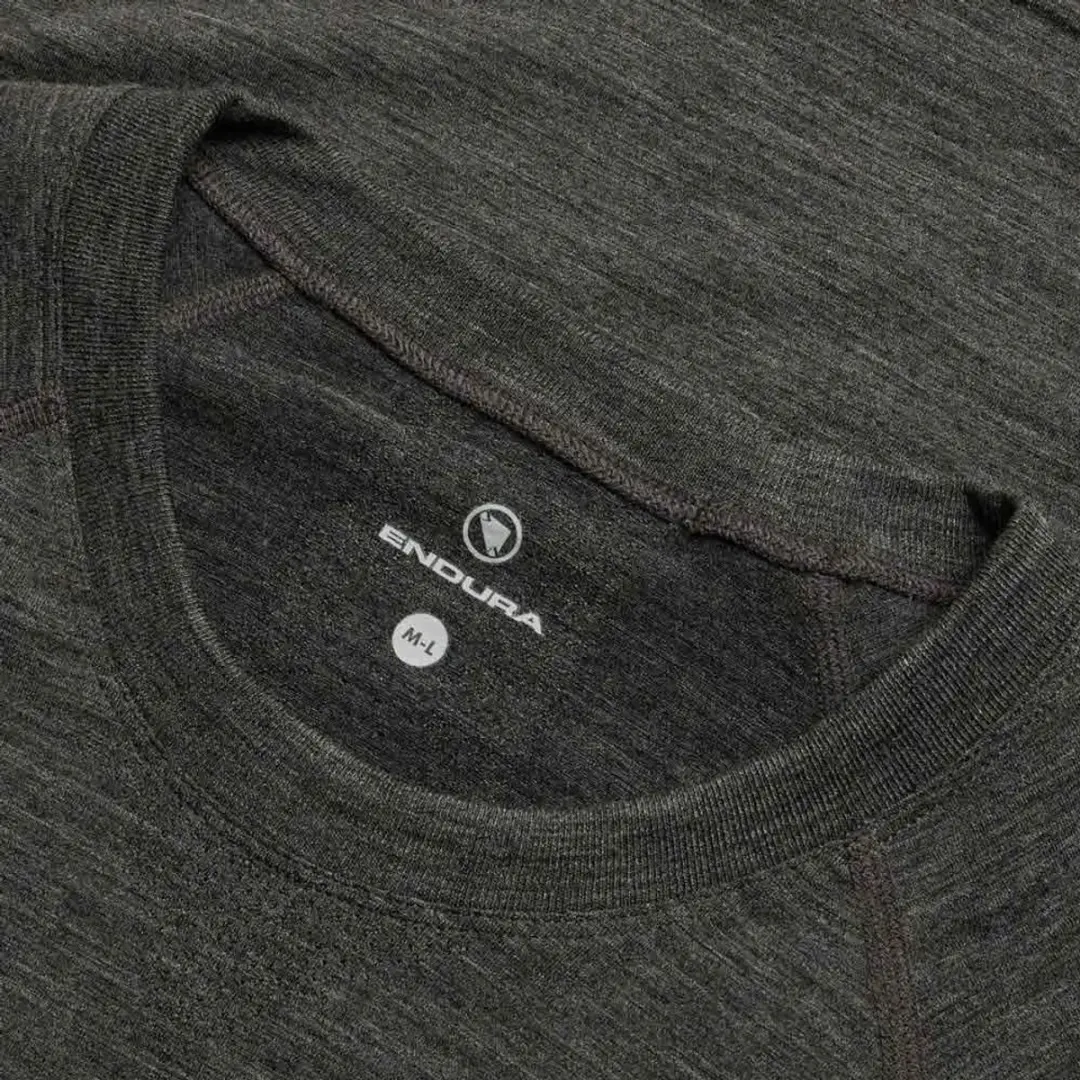 Endura Baabaa Pro Korte Mouwen Basislaag - XS/S Grijs