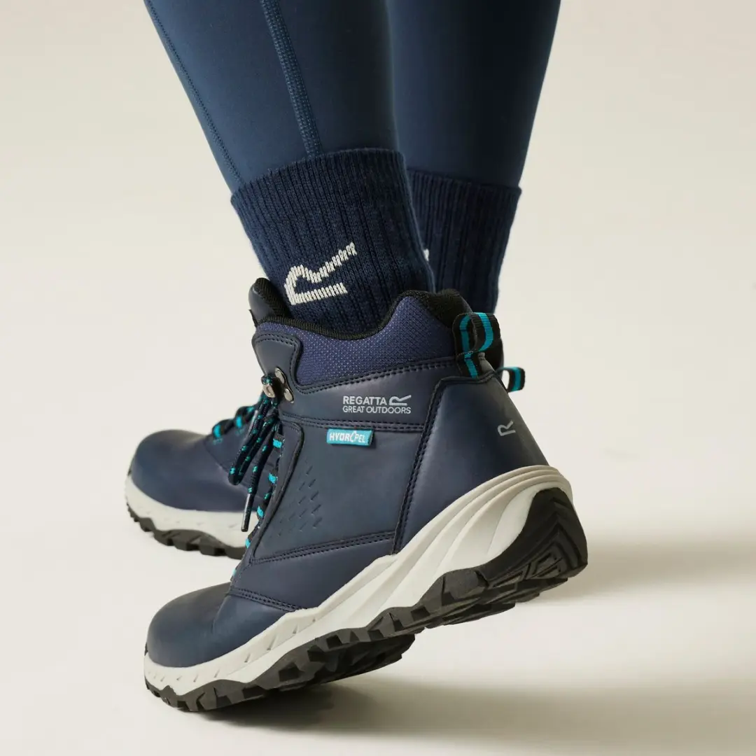 Regatta Holcombe Classic Hiking Laarzen - Blauw - afbeelding 5 van 6