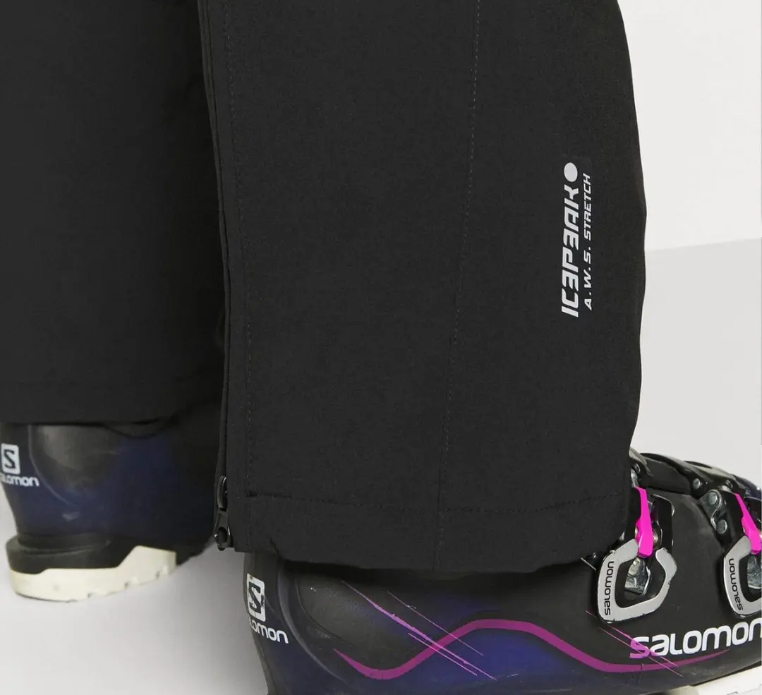Icepeak Freyung Vrouwen Wintersportbroek - 3000 g Ademend - Zwart - afbeelding 3 van 6