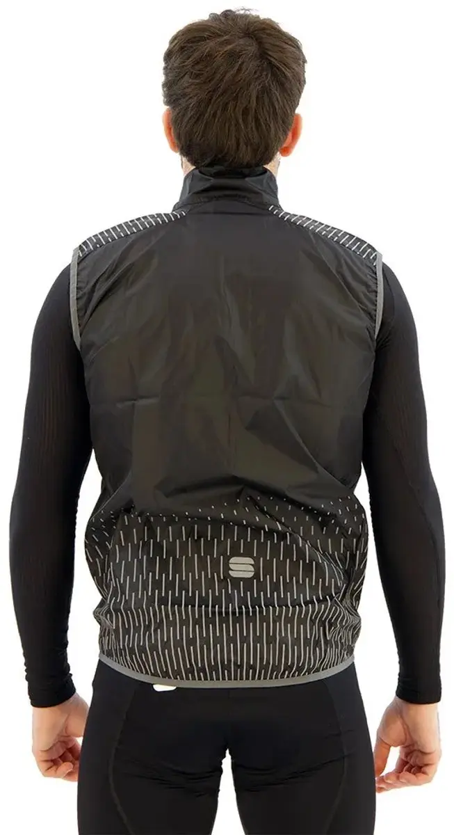 Sportful Reflex Vest Wielrenbodywarmer S - Zwart/Grijs