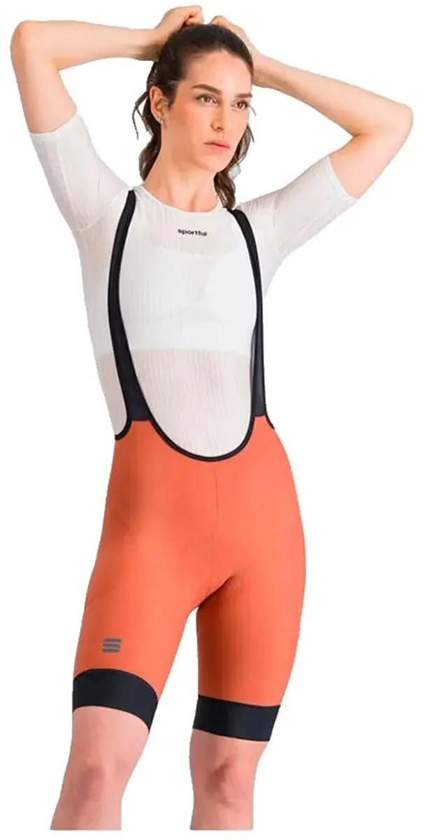 Sportful Giara 2 Fietsbroek Oranje S Vrouw