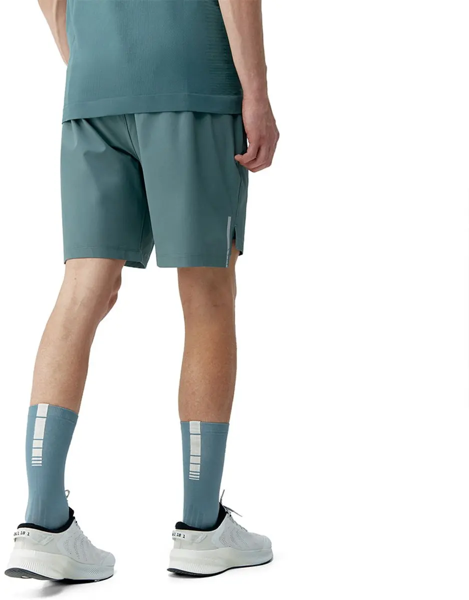 Born Living Yoga Natron 2-in-1 Korte Broek - S - Grijsgroen