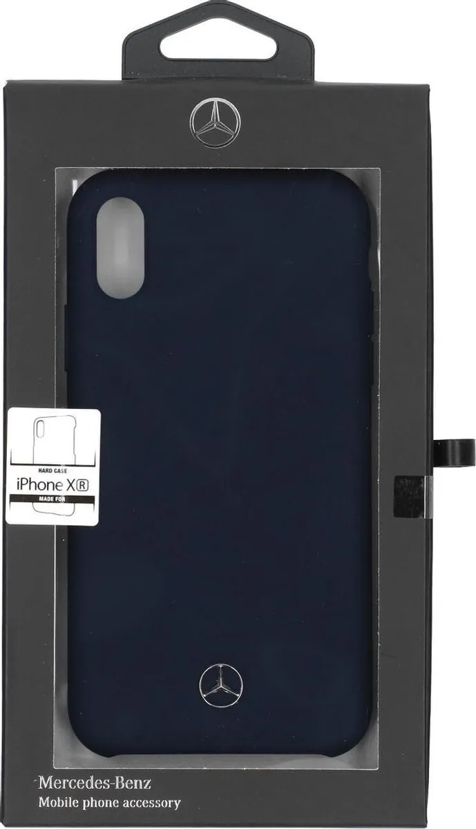 Mercedes-Benz Navy Hoesje iPhone XR - Blauw - MagSafe - afbeelding 6 van 6