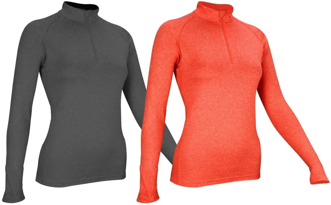 Avento Sportshirt Lange Mouw Dames 44 - Antraciet/Zilver